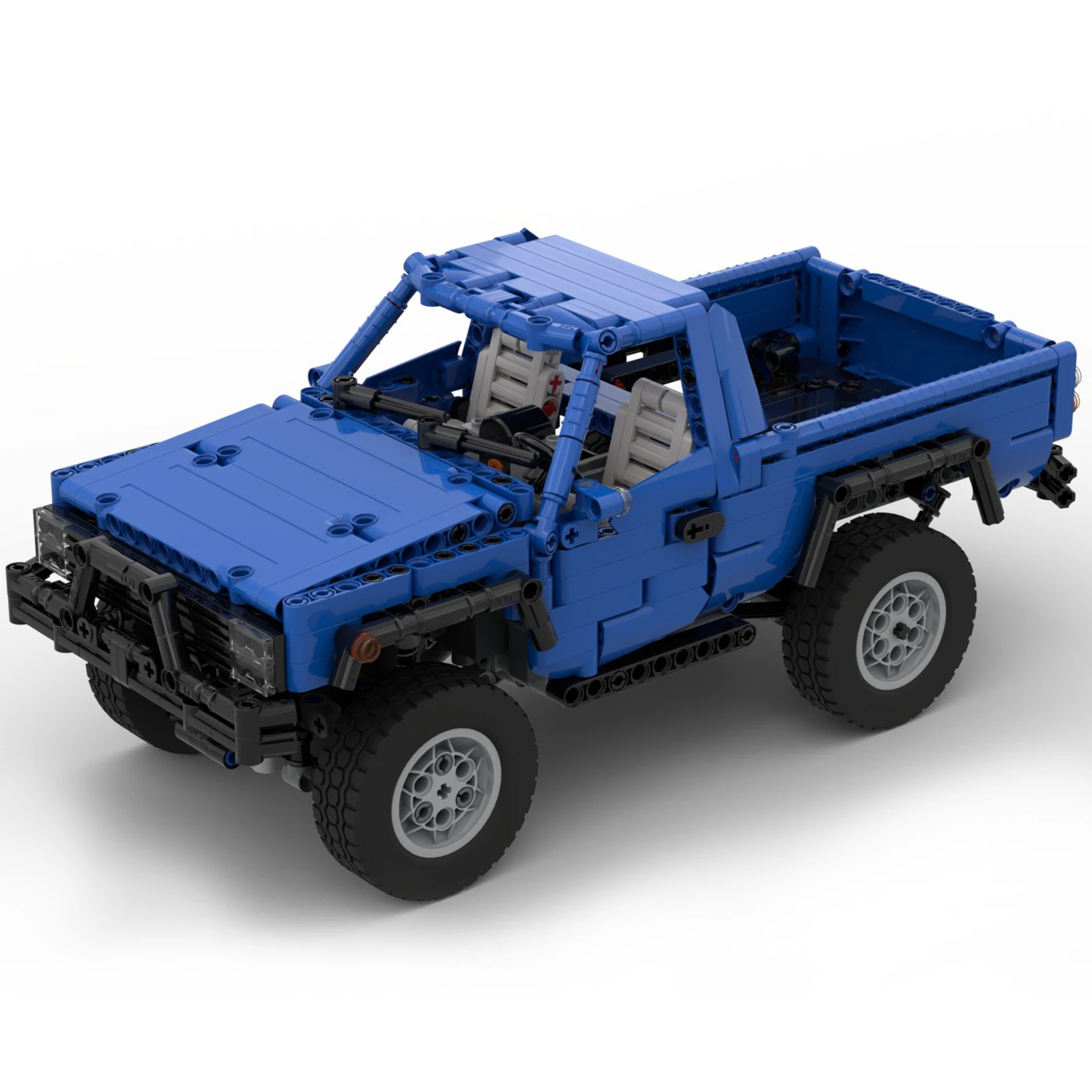 Authorized MOC-56024 885Pcs Trophy Trial Truck RC Off-road Truck Model B... - £177.71 GBP