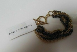 Dana Buchman Gold-tone Chain Bracelet Toggle Clasp - £15.76 GBP