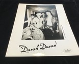 Press Kit Photo Duran Duran Thank You Album 1994 Band Quotes on Back - $15.00