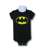 Batman Large Symbol Infant Snapsuit Black - £11.79 GBP