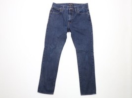 J Crew Mens Size 30x29 Faded Slim Fit Skinny Leg Denim Jeans Pants Blue Cotton - £35.06 GBP