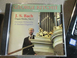 George Ritchie  J.S. Bach Volume 1  cd  - £19.60 GBP