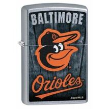 Zippo Lighter: MLB Baltimore Orioles - Street Chrome - $521.88 MXN