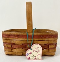 Longaberger 1994 Mother's Day Basket with Plastic Liner - $33.24
