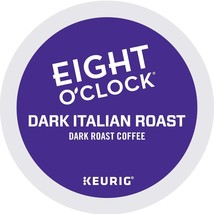 96/PACK - Eight O&#39;Clock Dark Italian Roast Coffee K-Cup Pods BULK PACKAGING - $36.22 CAD