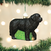 OLD WORLD CHRISTMAS NEWFOUNDLAND DOG CHRISTMAS ORNAMENT 12529 - £10.96 GBP