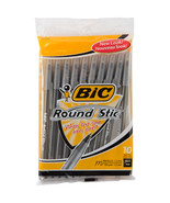 BIC Round Stic Medium Ballpoint Pens 10/Pkg Black - $20.53 CAD