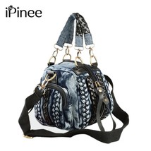 iPinee Casual Women Denim Bag Women Small  Bags Vintage Blue Jeans Cross... - £155.47 GBP