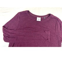 Cabi Shirt Womens Small Red Burgundy Long Sleeve Lightweight Pullover Ca... - $9.50