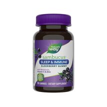 3x Nature’s Way Sambucus Sleep + Immune* Elderberry Gummies, 50 Gummies ... - $19.79 3x Nature’s Way Sambucus Sleep + Immune* Elderberry Gummies, 50 Gummies ... - $19.79