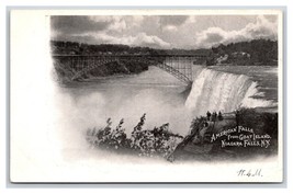 American Falls From Goat Island Niagara Falls NY UNP Vignette UDB Postcard P27 - £2.69 GBP