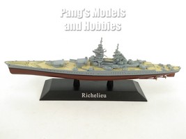 French Battleship Richelieu 1/1250 Scale Diecast Model Ship - £26.76 GBP