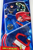 Sky Diamond X Kites Justice League 23&quot; Kite w/ Handle &amp; Lines Superman B... - £11.75 GBP