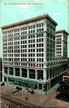 Vtg Postcard 1910 - The Maison Blanche Street View - New Orleans LA S19 - £9.36 GBP