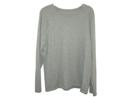 Time and Tru Women&#39;s Long Sleeve T-Shirt 100% Cotton XXXL 22 Grey EUC - $8.66