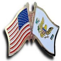 NRAccessories Wholesale Pack of 50 USA American US Virgin Islands Flag Hat Cap l - £116.52 GBP