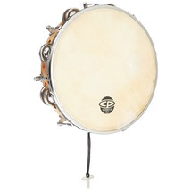 CP391 10&quot; Tunable Tambourine, Wood - £59.07 GBP