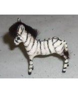 Wagner Kunstlerschutz West Germany Handwork  Zebra Flocked - £11.81 GBP