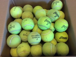 100 CLEAN USED TENNIS / DOG BALLS - FREE SHIPPING - ACTUAL BALLS BEING S... - $550.19 MXN