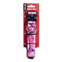 Boss Dog Tactical Adjustable Dog Collar Pink Camo, 1ea/Medium, 15-18 in - £49.80 GBP