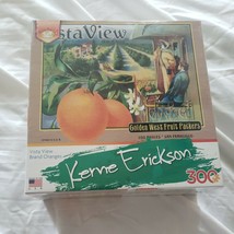 Serendipity Puzzle Co Kerne Erickson Golden West Fruit Packers Puzzle 30... - £17.12 GBP
