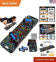 Portable Fitness Push Up Board System for Strength Training at Home - Gi... - $993.78 MXN