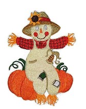 BeyondVision Custom and Unique Happy Halloween [ Autumn Scarecrow ] Embroidered  - £14.16 GBP