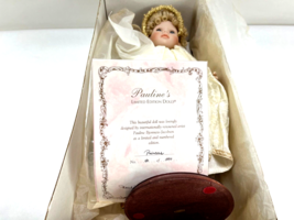 Pauline’s Limited Edition Dolls 18&quot; Porcelain Doll Princess 40/1500 New COA Box - £156.54 GBP