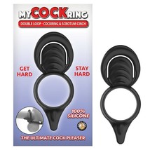My Cockring Double Cring&amp;Scrotum Cinc Bk - £13.32 GBP