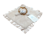 Cloud Island Tan Brown Plush Lion Baby Security Blanket Lovey plush sati... - $11.42