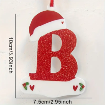 Holiday Acrylic Car Ornament, Backpack Accessory, Tree Decor - New - Let... - $9.99