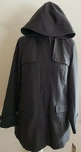 A New Day™~ Women&#39;s Size Medium ~ Heather Gray Colored ~ Duffle Coat - $44.88