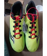 Saucony Track Shoes Mens 11.5 Racing Vendetta Neon Spiked Running Cleat - $43.32 CAD
