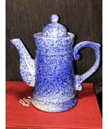 Vintage Spatterware Country Life Emporium of Maine teapot / coffee pot. - $23.69 CAD