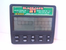 Blackjack 21 Vintage Tandy Electronic Handheld Game Cat No 50-2454 - £12.24 GBP