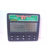 Blackjack 21 Vintage Tandy Electronic Handheld Game Cat No 50-2454 - £12.27 GBP