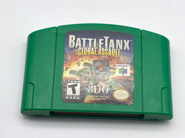  Battletanx Global Assault Nintendo 64 N64 Authentic - £19.39 GBP