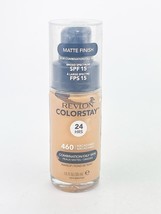 Revlon Colorstay 24Hr Longwear Makeup Foundation 460 Macadamia Matte Finish - £6.68 GBP