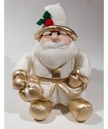 INTERNATIONAL SILVER CO VINTAGE 1994 SANTA PLUSH PUFFY CHRISTMAS TOY DEC... - €6,86 EUR