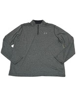 Under Armour 2XL Men’s Loose Fit Heatgear 1/4 Zip Long Sleeve Pullover J... - $22.28