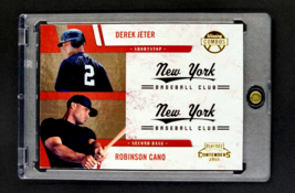 2011 Playoff Contenders Winning Combos #19 Derek Jeter / Robinson Cano HOF - £2.53 GBP