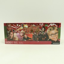 A Christmas Story 1000 Piece Slim Jigsaw Puzzle 12" x 36" Aquarius New - £15.62 GBP