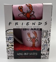 FRIENDS TV SERIES You Are My Lobster Mug and Socks Set Gift Set Brand New - $10.84