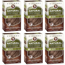 6-New Clairol Natural Instincts Semi-Permanent Hair Dye Kit for Men, Light Brown - $73.99