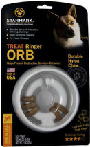 Starmark Orb Ringer Treat Toy for Mental Stimulation and Chewing Challenge - £17.82 GBP+