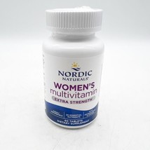 Nordic Naturals Women’s Multivitamin Extra Strength Unflavored 60 Count Exp 4/25 - $34.99