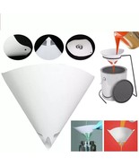 100PC 100Micron Fine Paint Paper Strainers Sieve Filter Nylon Mesh Net F... - $14.99