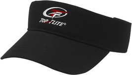 Neu TOP FLITE Golf Sonne Visor. Schwarz - $11.12