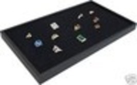 144 BLACK RING JEWELRY DISPLAY CASE ORGNIZER INSERT NEW - $352.38 MXN