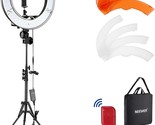 Neewer Ring Light Kit, 18-Inch: 55W 5600K Professional Led With Stand,, 18. - £91.23 GBP